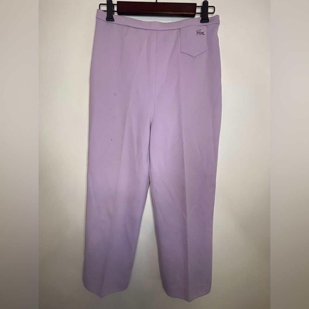 IZOD Lacoste Vintage purple pants Size 8